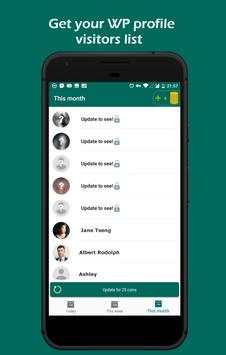Who visited my profile for WhatsApp screenshot 1