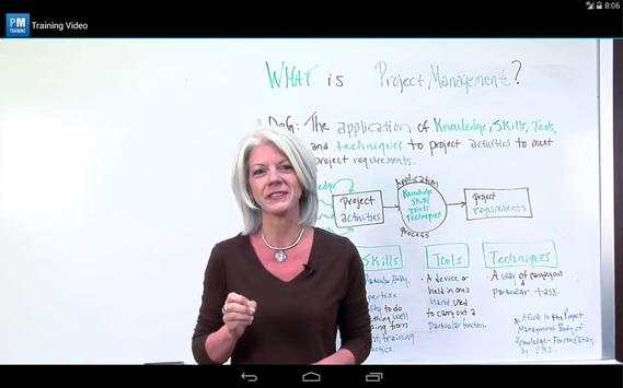 Project Management Training 5 تصوير الشاشة