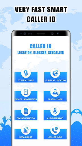 Caller ID : Location, Blocker, Name, Setcaller स्क्रीनशॉट 1