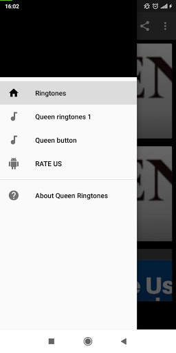 Queen ringtones app screenshot 1