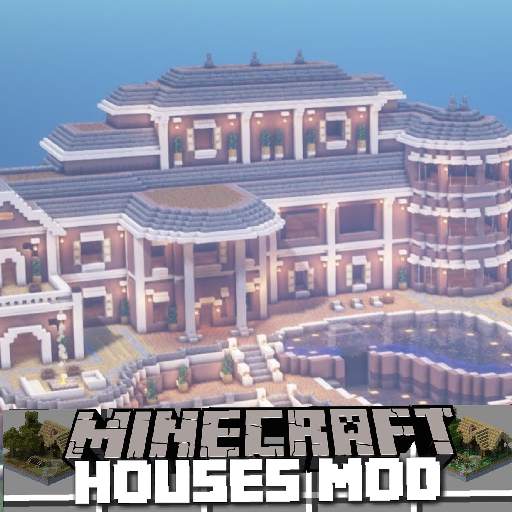 House Minecraft mod Building 1.0