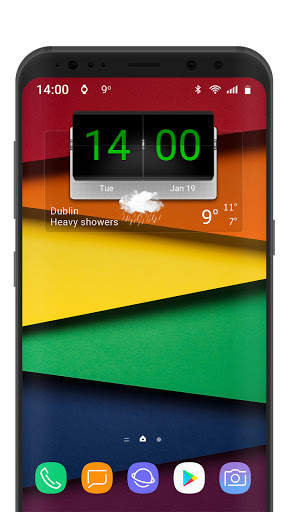 3D Flip Clock Theme Pack 03 screenshot 8