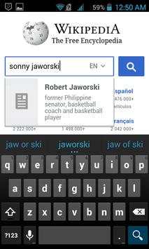 Wikipedia Search скриншот 4