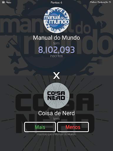 Tuber More or Less Brasil screenshot 9