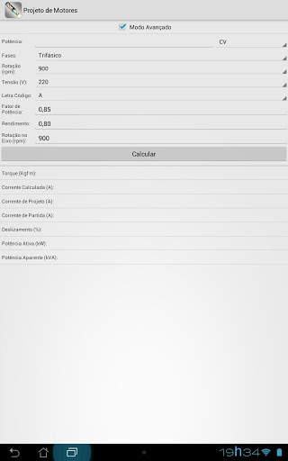 RCM Dimensionamento screenshot 10