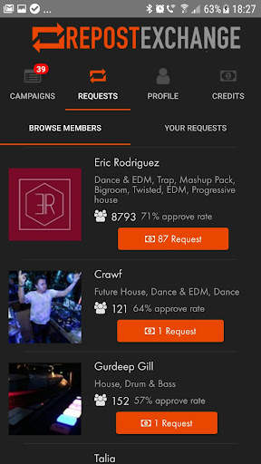 RepostExchange - Promote Your Music screenshot 3