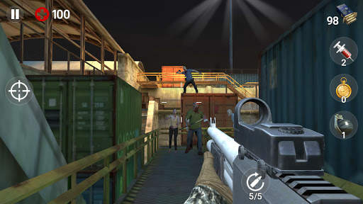 Api Mati: Zombie  penembakan screenshot 2