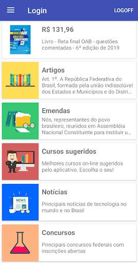 Constituição Federal do Brasil 2 تصوير الشاشة