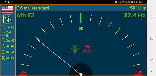 G-tune. Guitar Fine Tuner screenshot 5
