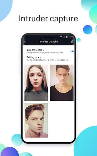 AppLock-Intruder snapping&Fingerprint&Lock screen screenshot 2