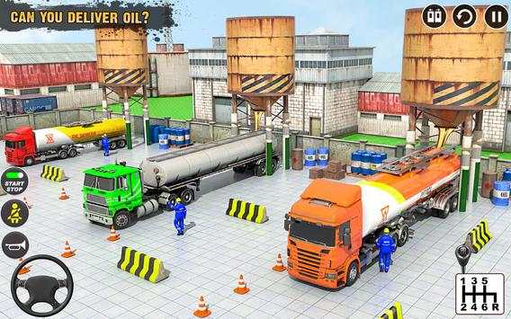 Oil Tanker Truck Driving Games स्क्रीनशॉट 3