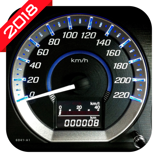 Digital analog GPS Speedometer simple-HUD Display icon