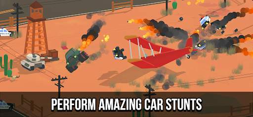 Smash racing: drive from cops, make an epic crash! screenshot 2