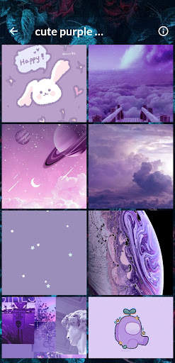 cute purple wallpapers screenshot 3