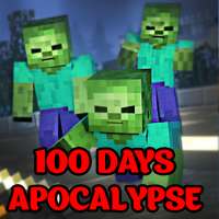 100 Days Zombie For MCPE logo