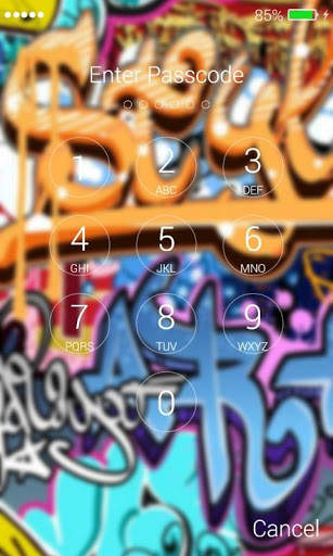 Graffiti Lock Screen screenshot 6
