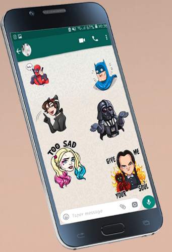 Heroes Stickers for WhatsApp WAStickerApps 2019 screenshot 1