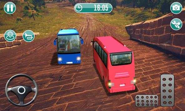 Bus Mountain Climb 3D - climbing games screenshot 3