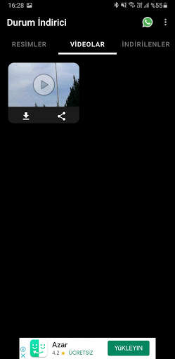 Durum Videosu Kaydedici WhatsApp için screenshot 1