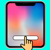 Swipe to back icon