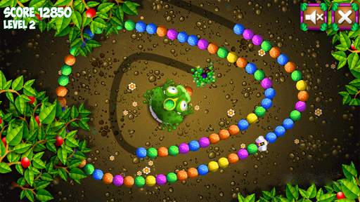 Frog Marble shooter screenshot 2
