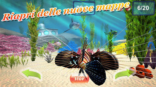 Il mondo subacqueo 3D screenshot 3