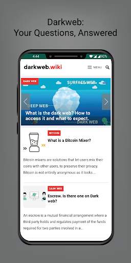 Dark Web Wiki screenshot 1