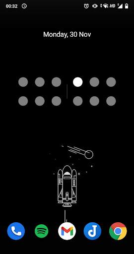 10-bit Clock Widget screenshot 2