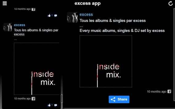 excess app screenshot 3