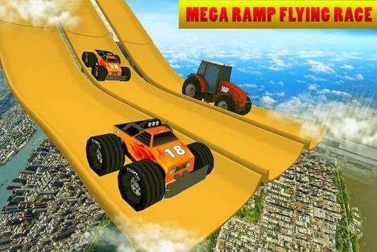 Flying Monster Truck-Offroad Racing Stunt Game screenshot 4
