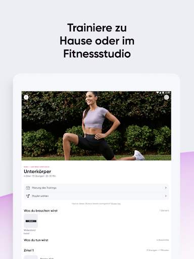 Sweat: Fitness-App für Frauen screenshot 11