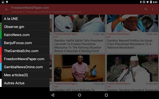 Gambia : Latest News screenshot 5