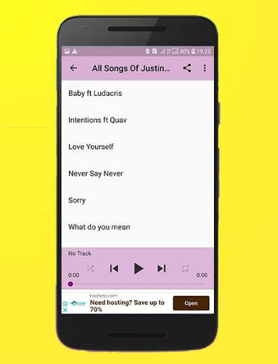All Songs Of Justin Bieber Offline screenshot 3