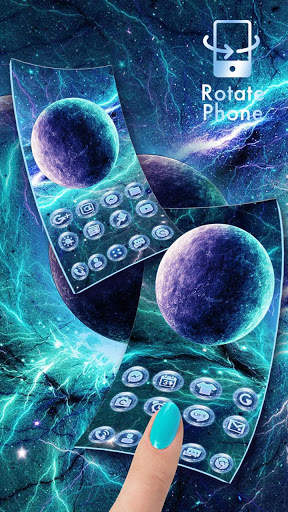 Nebula Galaxy Themes Live Wallpapers screenshot 3