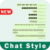 Chat Styles for WhatsApp : Stylish Text Message 1.0