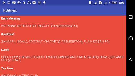 Nutriment screenshot 5
