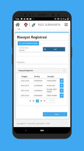 SI PEMANDU - Pendaftaran Online RSJD Surakarta screenshot 7