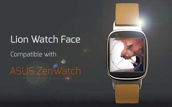 Lion Watch Face screenshot 2