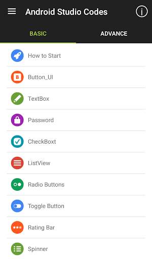 Android Studio Codes | App Activities  Samples screenshot 4