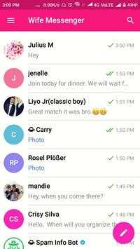 Wife Messenger -  Text and Video Call for Free screenshot 4