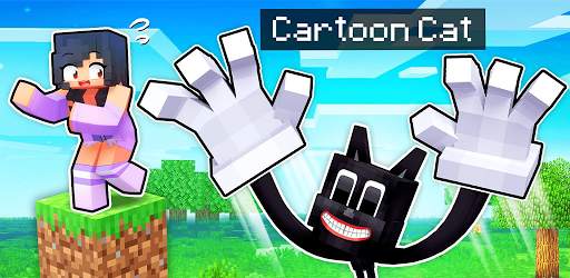 Cartoon Cat Mod for Minecraft PE Horror Game 2020 screenshot 1