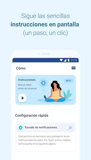 Protección antispam AdTranquility screenshot 3