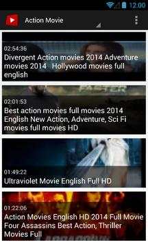 Action Movie Channel screenshot 1