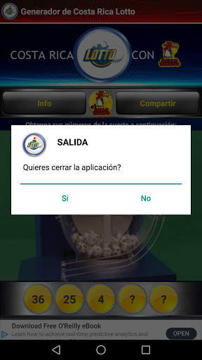 Generador de Costa Rica Lotto 8 تصوير الشاشة