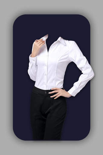 Women Formal Shirt Suit Photo Editor screenshot 4