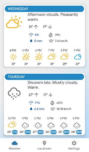 Simple Weather App screenshot 2