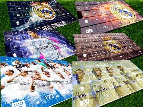 Real madrid keyboard themes screenshot 2