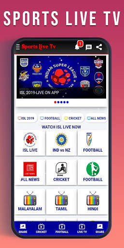 Sports Live Tv V2 Guide LIVE CRICKET, TV Channels screenshot 2