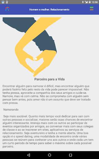 Homem e mulher. Relacionamento screenshot 11