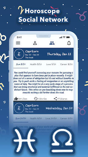 Daily Horoscope – Social Network Astrology 2021 screenshot 2